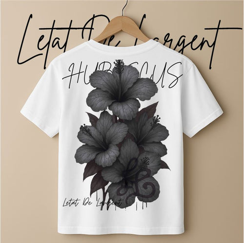 Dark Hibiscus Graphic-T